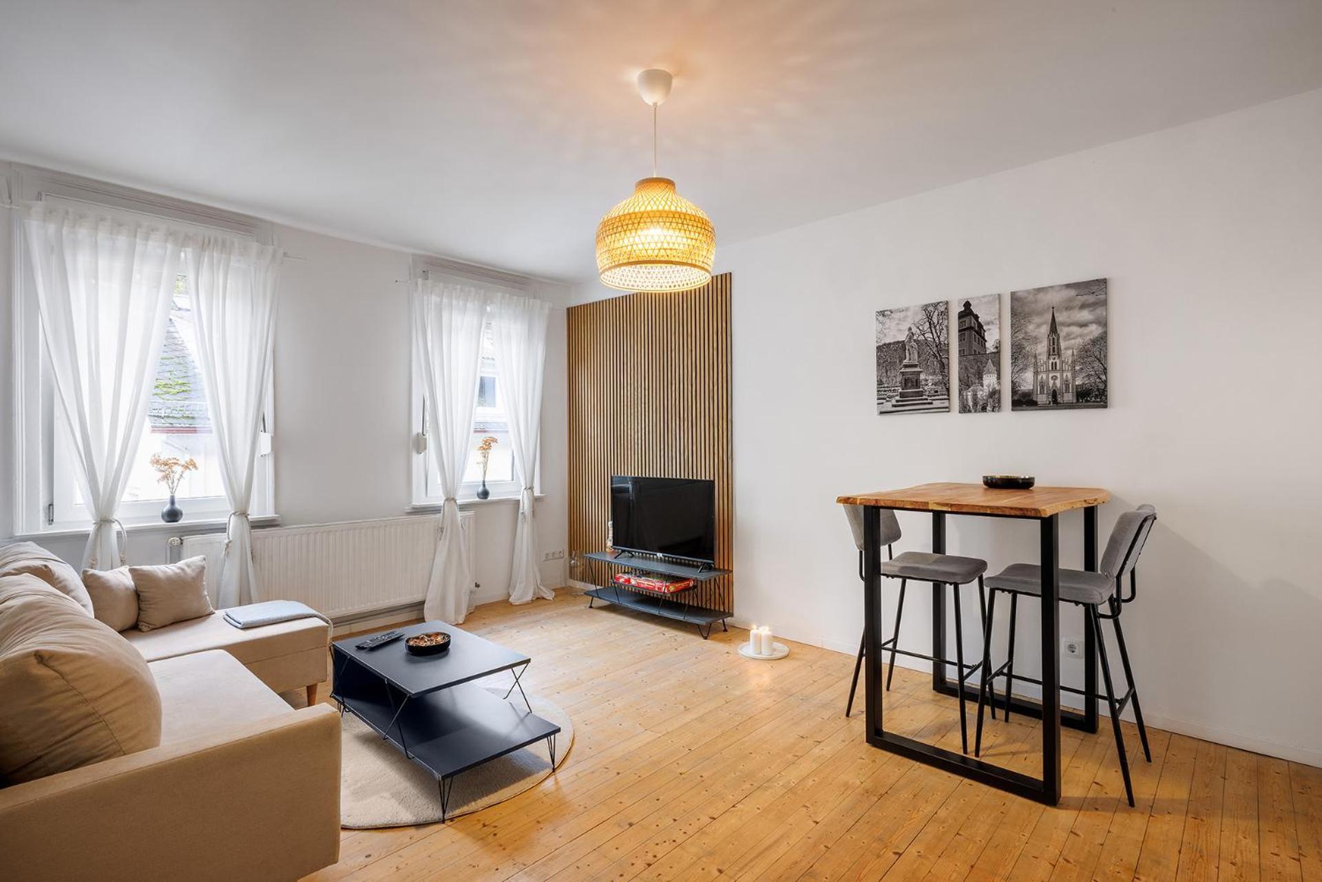 Vintage Apartment 1 Am Kurpark Von Bad Ems Exteriör bild